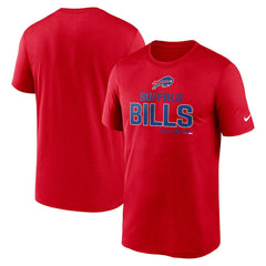 Buffalo Bills Legend Community Performance T-Shirt Red | Nike for Sale