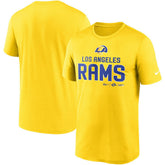 Los Angeles Rams Legend Community Performance T-Shirt Gold | Nike for Sale