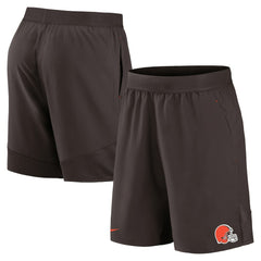 Cleveland Browns Stretch Woven Shorts Brown | Nike for Sale