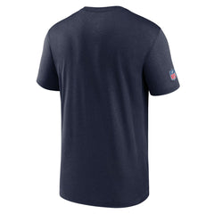 Tennessee Titans Sideline Infograph Performance T-Shirt Navy | Nike for Sale