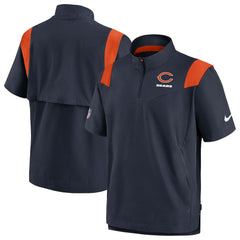 Chicago Bears Sideline Coaches Chevron Lockup Pullover Top Navy | Nike for Sale