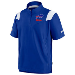 Buffalo Bills Sideline Coaches Chevron Lockup Pullover Top Royal | Nike for Sale