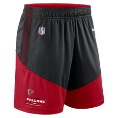 Atlanta Falcons Sideline Primary Lockup Performance Shorts Black/Red | Nike for Sale