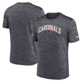 Arizona Cardinals Sideline Velocity Athletic Stack Performance T-Shirt Black | Nike for Sale