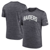 Las Vegas Raiders Sideline Velocity Athletic Stack Performance T-Shirt Black | Nike for Sale