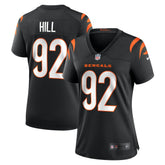 B.J. Hill Cincinnati Bengals Women's Game Jersey Black | Nike for Sale