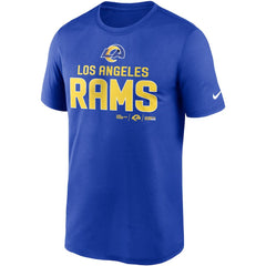 Los Angeles Rams Legend Community Performance T-Shirt Royal | Nike for Sale