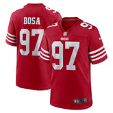 Nick Bosa San Francisco 49ers Team Game Jersey Scarlet | Nike for Sale