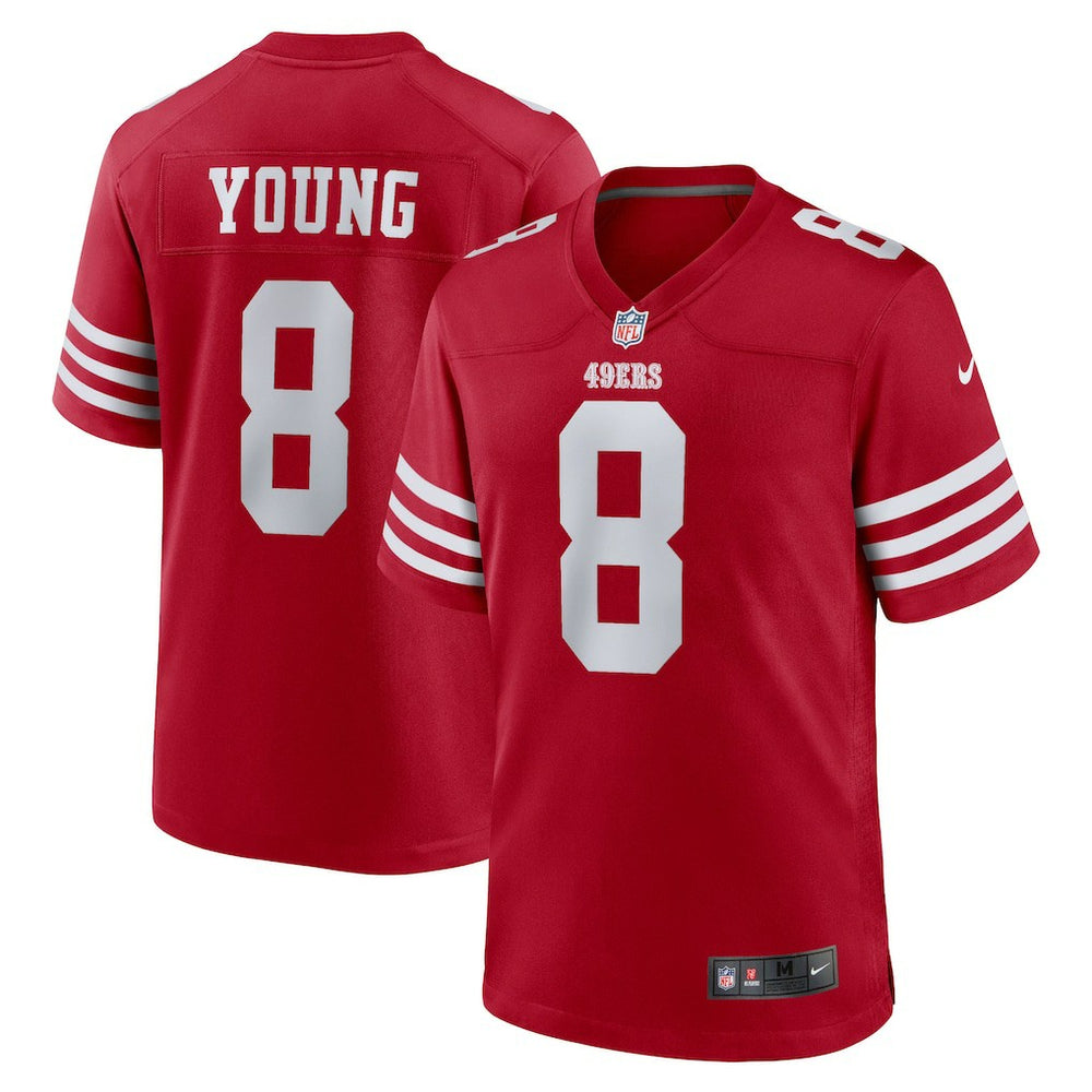 Steve Young San Francisco 49ers Retired Game Player Jersey Scarlet | Nike for Sale