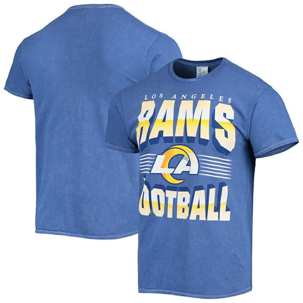 Los Angeles Rams '47 Rocker Vintage Tubular T-Shirt Royal | 47 brand