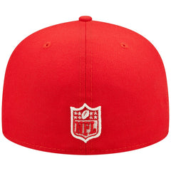 Kansas City Chiefs New Era Super Bowl IV Pop Sweat 59FIFTY Fitted Hat Red | NFL
