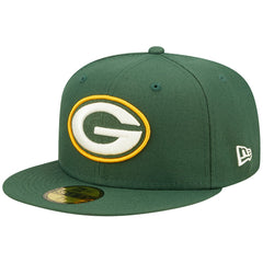 Green Bay Packers New Era Super Bowl XXXI Purple Pop Sweat 59FIFTY Fitted Hat Green | NFL