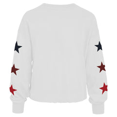 Brooklyn Nets '47 Women's 2021/22 City Edition Call Up Parkway Long Sleeve T-Shirt White - NBA