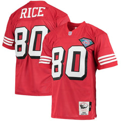 Jerry Rice San Francisco 49ers 1994 Authentic Throwback Retired Player Jersey Scarlet | Mitchell & Ness
