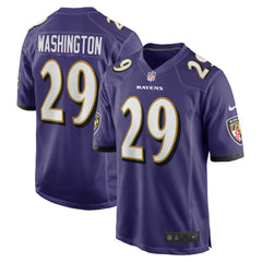Ar'Darius Washington Baltimore Ravens Player Game Jersey Purple | Nike for Sale