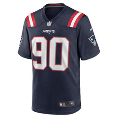 Christian Barmore New England Patriots Player Game Jersey Navy | Nike for Sale