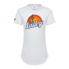 Phoenix Suns Sportiqe Women's 2021/22 City Edition Phoebe T-Shirt White - NBA