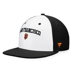 San Francisco Giants Fanatics Iconic Color Blocked Fitted Hat - MLB