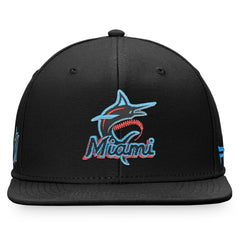 Miami Marlins Fanatics Iconic Team Patch Fitted Hat - MLB
