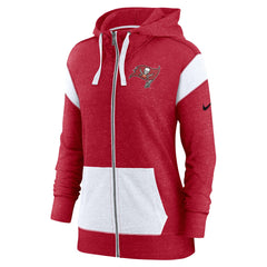 Tampa Bay Buccaneers Women's Monaco Lightweight Full-Zip Hoodie Red/White | Nike for Sale