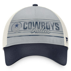 Dallas Cowboys True Classic Retro Trucker Snapback Hat Gray/Navy | Fanatics