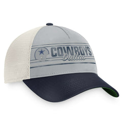 Dallas Cowboys True Classic Retro Trucker Snapback Hat Gray/Navy | Fanatics
