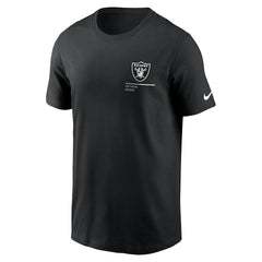 Las Vegas Raiders Team Incline T-Shirt Black | Nike for Sale