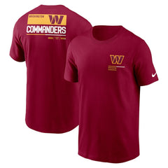 Washington Commanders Team Incline T-Shirt Burgundy | Nike for Sale
