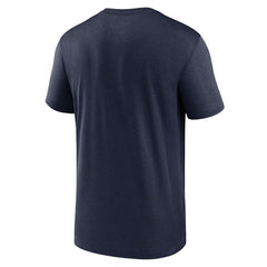 New England Patriots Horizontal Lockup Legend T-Shirt Navy | Nike for Sale