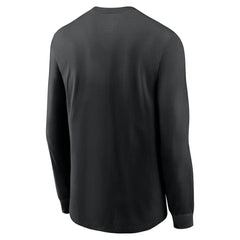 New Orleans Saints Team Slogan Long Sleeve T-Shirt Black | Nike for Sale