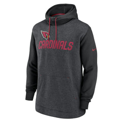 Arizona Cardinals Surrey Legacy Pullover Hoodie Heathered Charcoal/Black | Nike for Sale