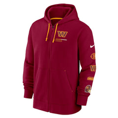 Washington Commanders Surrey Full-Zip Hoodie Burgundy | Nike for Sale