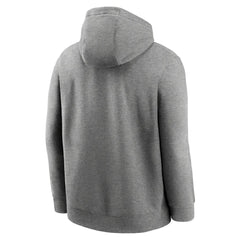 Los Angeles Chargers Rewind Club Fleece Pullover Hoodie Heathered Gray | Nike for Sale