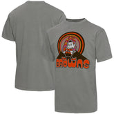 Cleveland Browns Junk Food Wonderland Infinity Vibe T-Shirt Graphite | NFL
