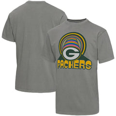 Green Bay Packers Junk Food Wonderland Infinity Vibe T-Shirt Graphite | NFL