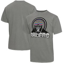 Las Vegas Raiders Junk Food Wonderland Infinity Vibe T-Shirt Graphite | NFL