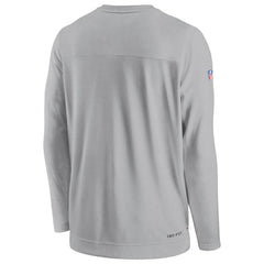 Cleveland Browns Sideline Lockup Performance Pullover Sweatshirt Gray | Nike for Sale
