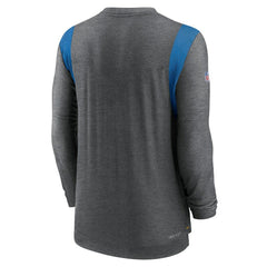 Los Angeles Chargers Sideline Tonal Logo Performance Player Long Sleeve T-Shirt Charcoal | Nike for Sale