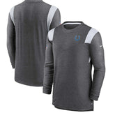 Indianapolis Colts Sideline Tonal Logo Performance Player Long Sleeve T-Shirt Charcoal | Nike for Sale