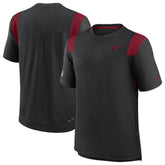 Arizona Cardinals Sideline Tonal Logo Performance Player T-Shirt Black | Nike for Sale