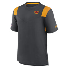 Washington Commanders Sideline Tonal Logo Performance Player T-Shirt Charcoal | Nike for Sale