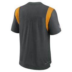 Washington Commanders Sideline Tonal Logo Performance Player T-Shirt Charcoal | Nike for Sale