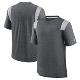 Indianapolis Colts Sideline Tonal Logo Performance Player T-Shirt Heather Charcoal | Nike for Sale