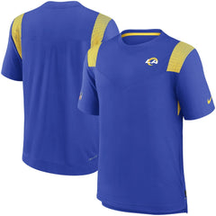 Los Angeles Rams Sideline Tonal Logo Performance Player T-Shirt Royal | Nike for Sale