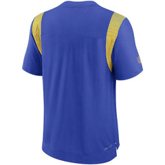 Los Angeles Rams Sideline Tonal Logo Performance Player T-Shirt Royal | Nike for Sale