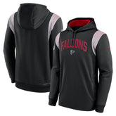 Atlanta Falcons Sideline Athletic Stack Performance Pullover Hoodie Black | Nike for Sale