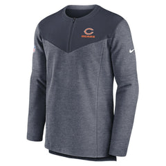 Chicago Bears Sideline Lockup Performance Quarter-Zip Top Navy | Nike for Sale
