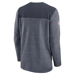 Chicago Bears Sideline Lockup Performance Quarter-Zip Top Navy | Nike for Sale