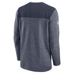 Tennessee Titans Sideline Lockup Performance Quarter-Zip Top Navy | Nike for Sale