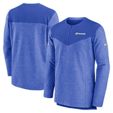 Los Angeles Rams Sideline Lockup Performance Quarter-Zip Top Royal | Nike for Sale